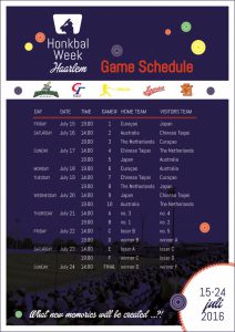 HWH16-wedstrijdschema